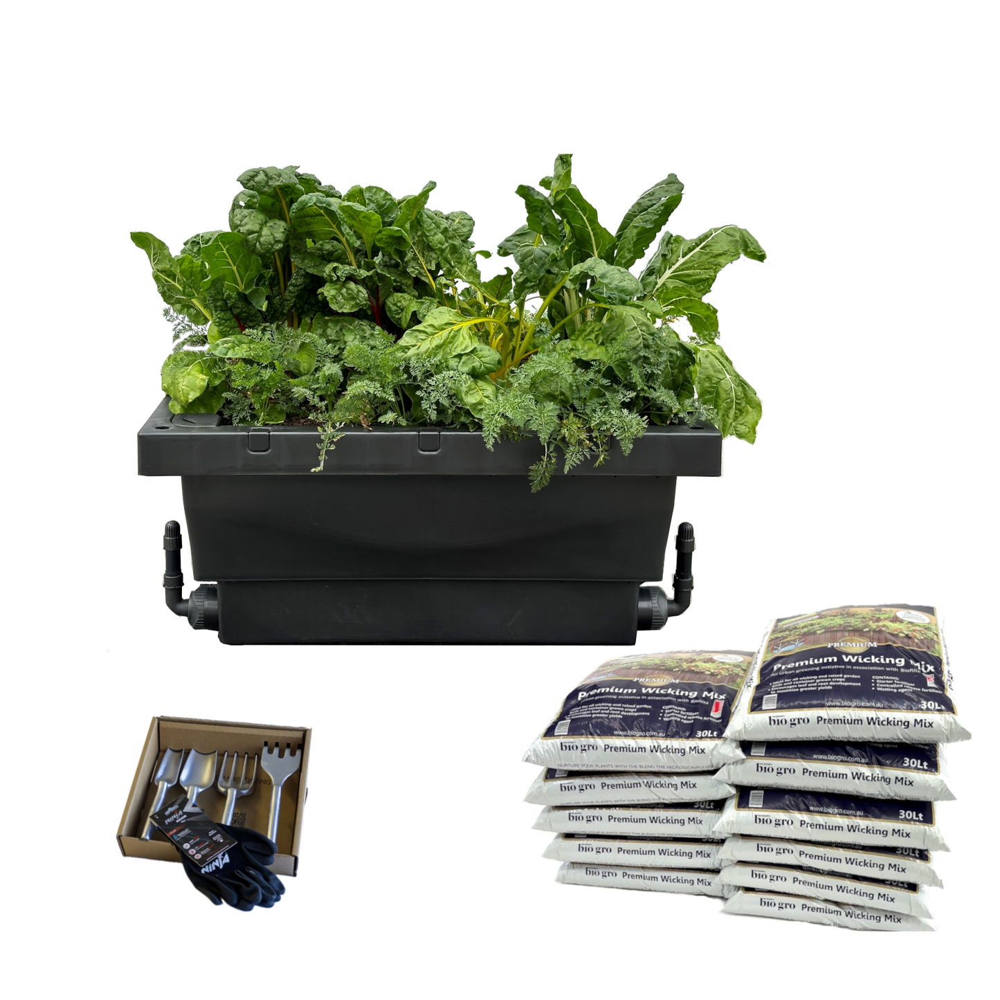 Foodcube with Wicking Mix and Tools Bundle