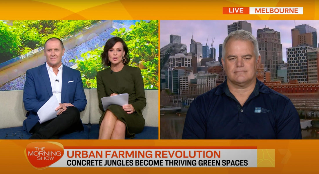 Brendan Condon on The Morning Show – Urban Farming Revolution