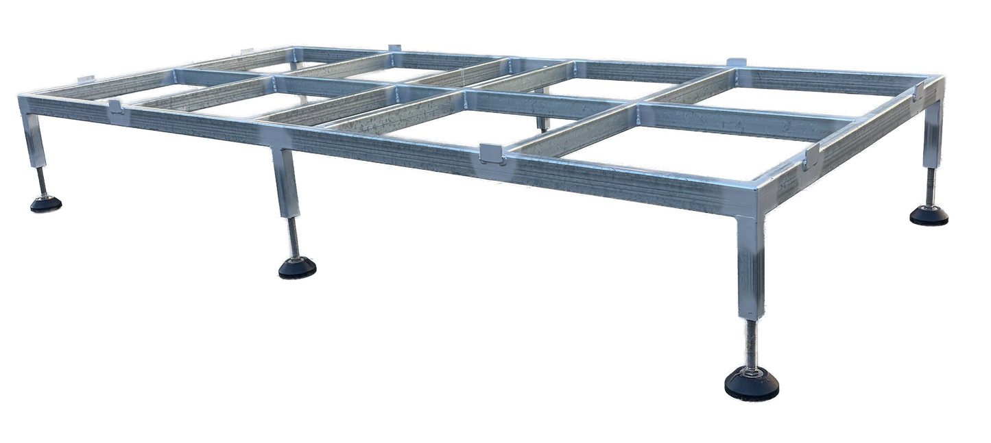 Foodcube Double Platform with Adjustable Legs