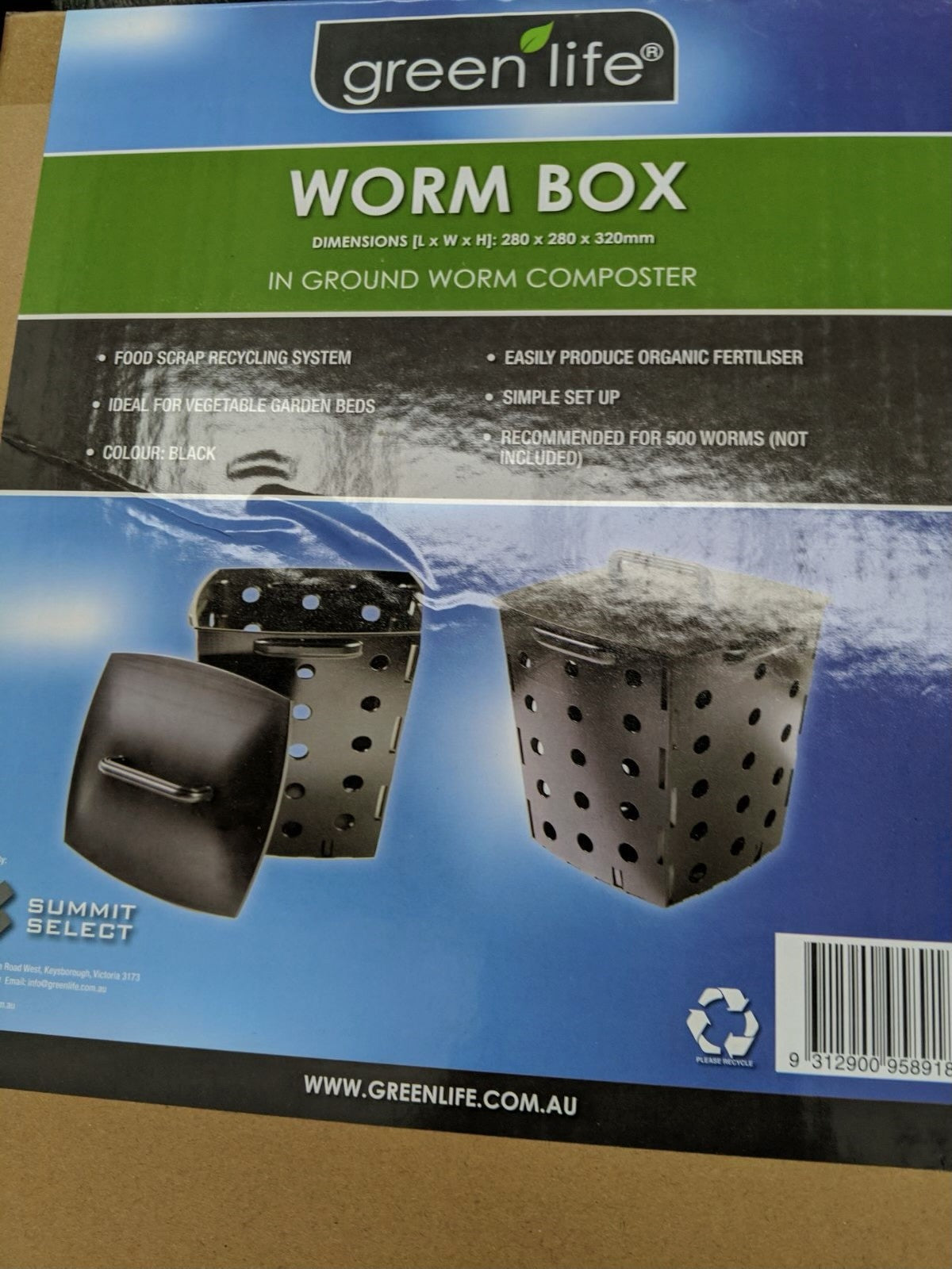 Wormbox Inground Composter – Foodcube